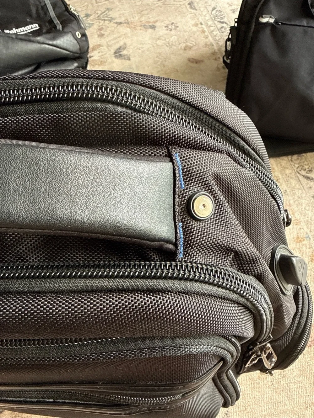 Heritage Black Men's Tech Laptop Backpack